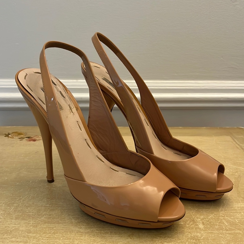 Miu Miu sling back 38
